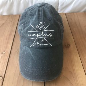 Gray Baseball Hat